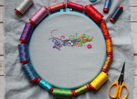 night quilter 1 year of stitches month 1