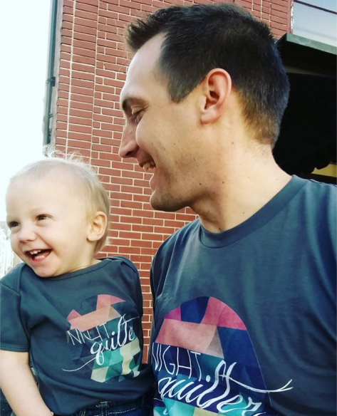 Gare and Finn exploring Savannah