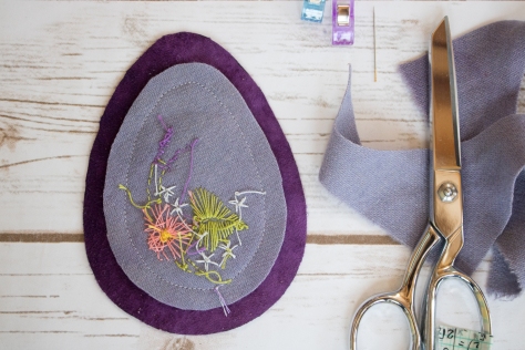 easter egg pincushion tutorial by hillary and kitty