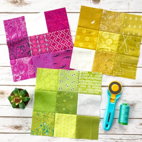 love for linette nine patch blocks