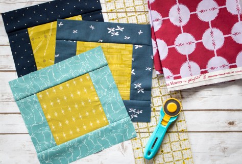 square in a square charity quilt blocks