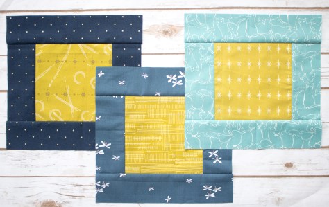 square in a square charity quilt blocks