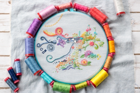 april 1 year of stitches embroidery freestyle aurifil thread