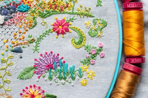 may 1 year of stitches embroidery freestyle aurifil thread