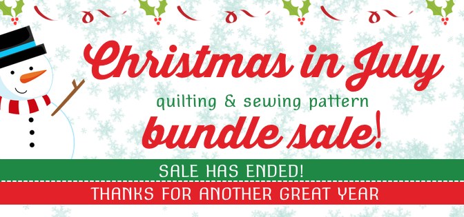 Christmas in July Pattern Bundle Sale – 72 Hours Only!