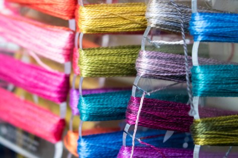 Weeks Dye works floss care of Alison Glass