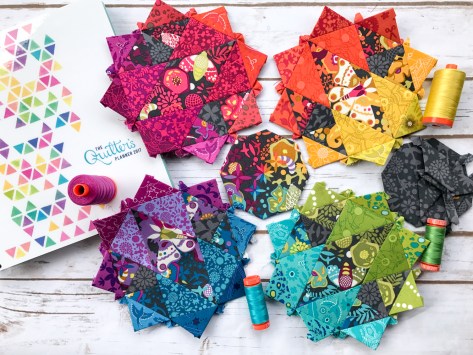 moonstone quilt progress giucy giuce pattern alison glass fabric