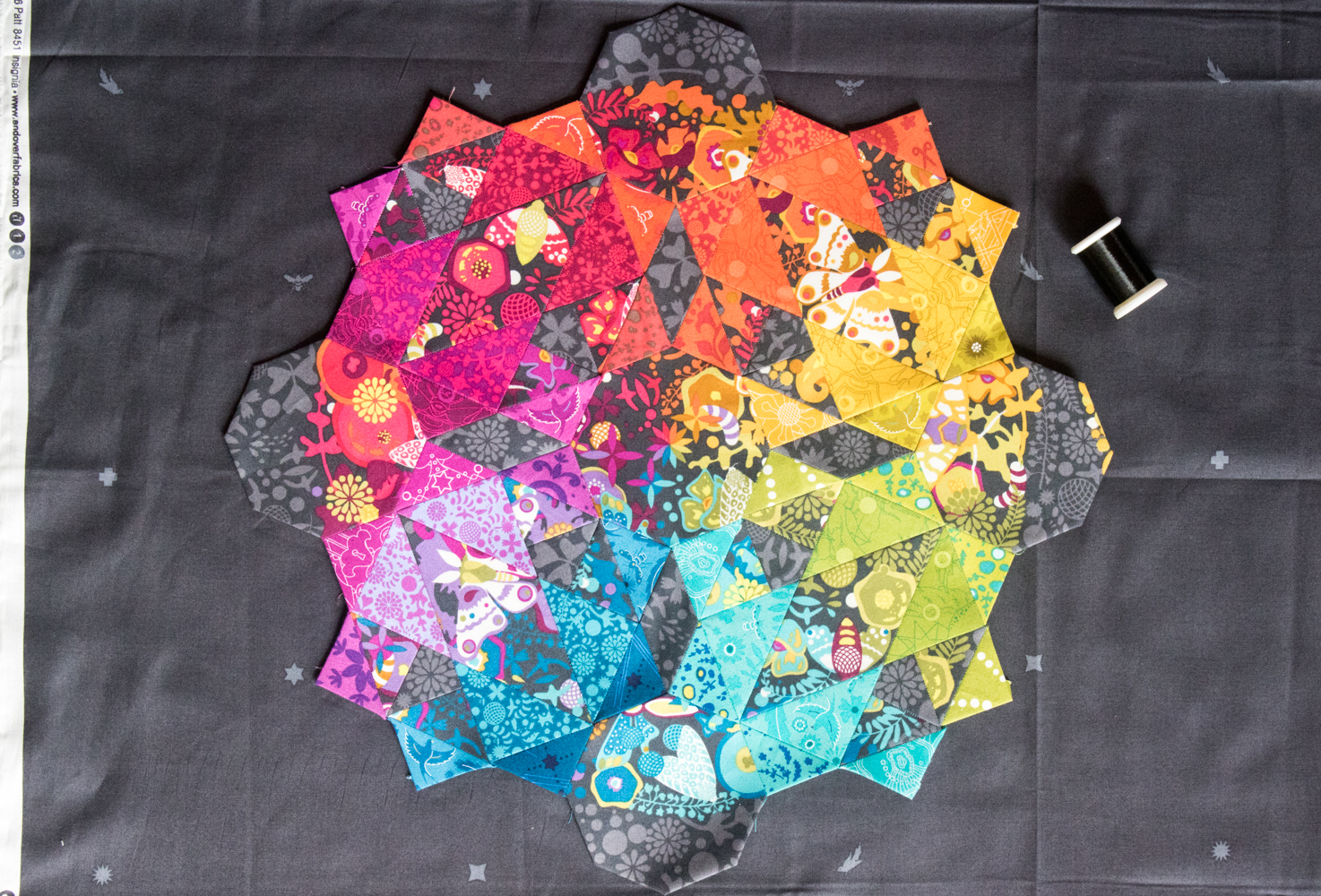 alison glass rainbow moonstone giucy giuce epp pattern