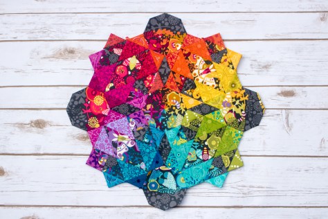 alison glass rainbow moonstone quilt giucy giuce epp pattern