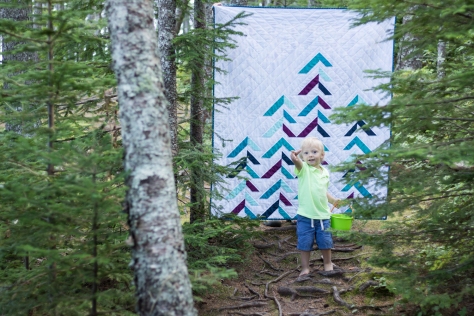 quilt photography with kids