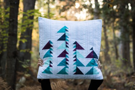 Glade pillow at dusk