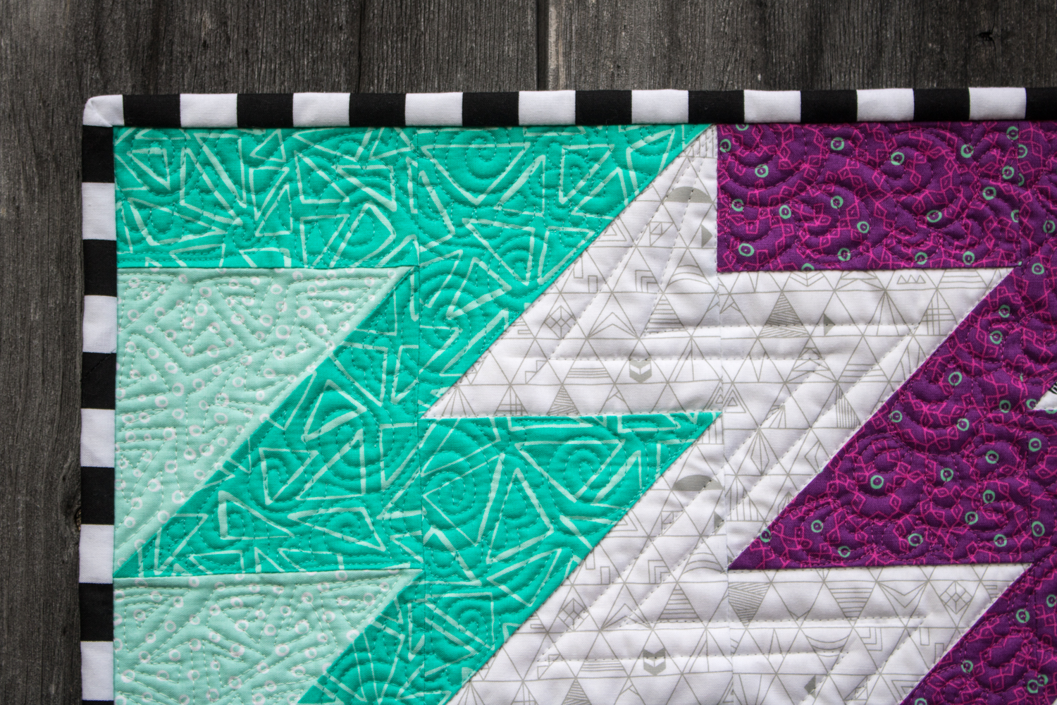 Superbolt panache quilt detail