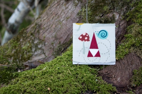 tiny tomte foundation paper pieced pattern moss and lotus