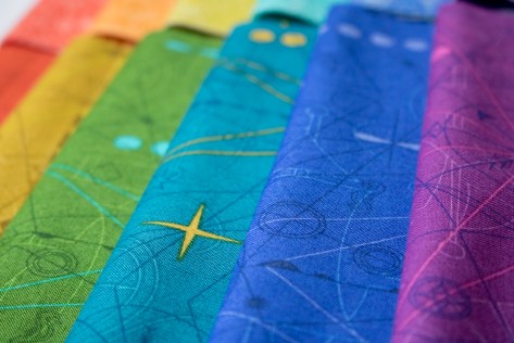 alison glass sun print 2018 rainbow compass