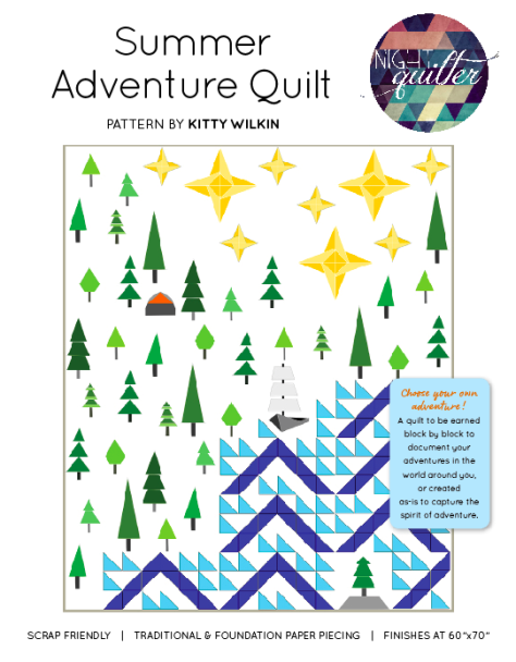 summer adventure quilt pattern