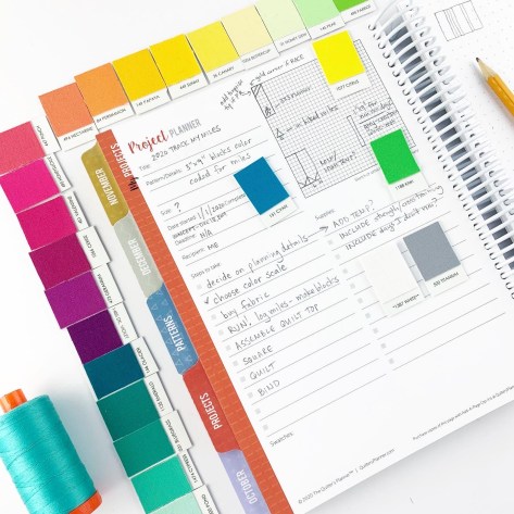 running quilt track my miles 2020 quilters planner