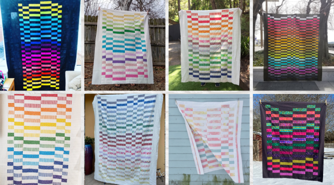 Staggered Quilt Tester Highlights Reel